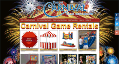 Desktop Screenshot of dallascarnivalgamerentals.com
